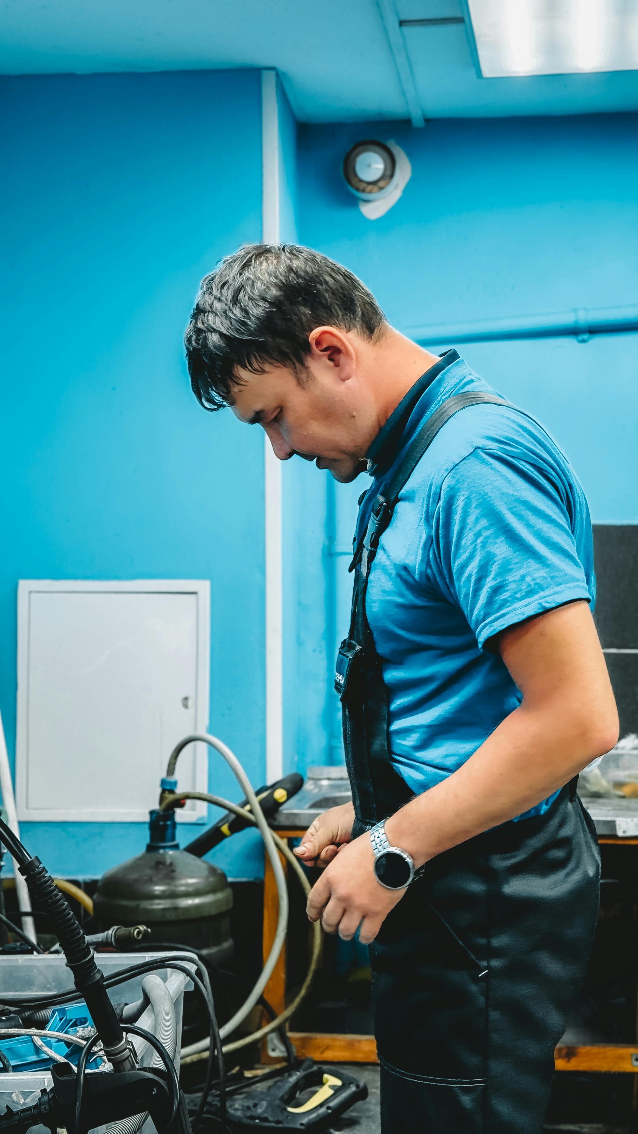 Drain camera inspection